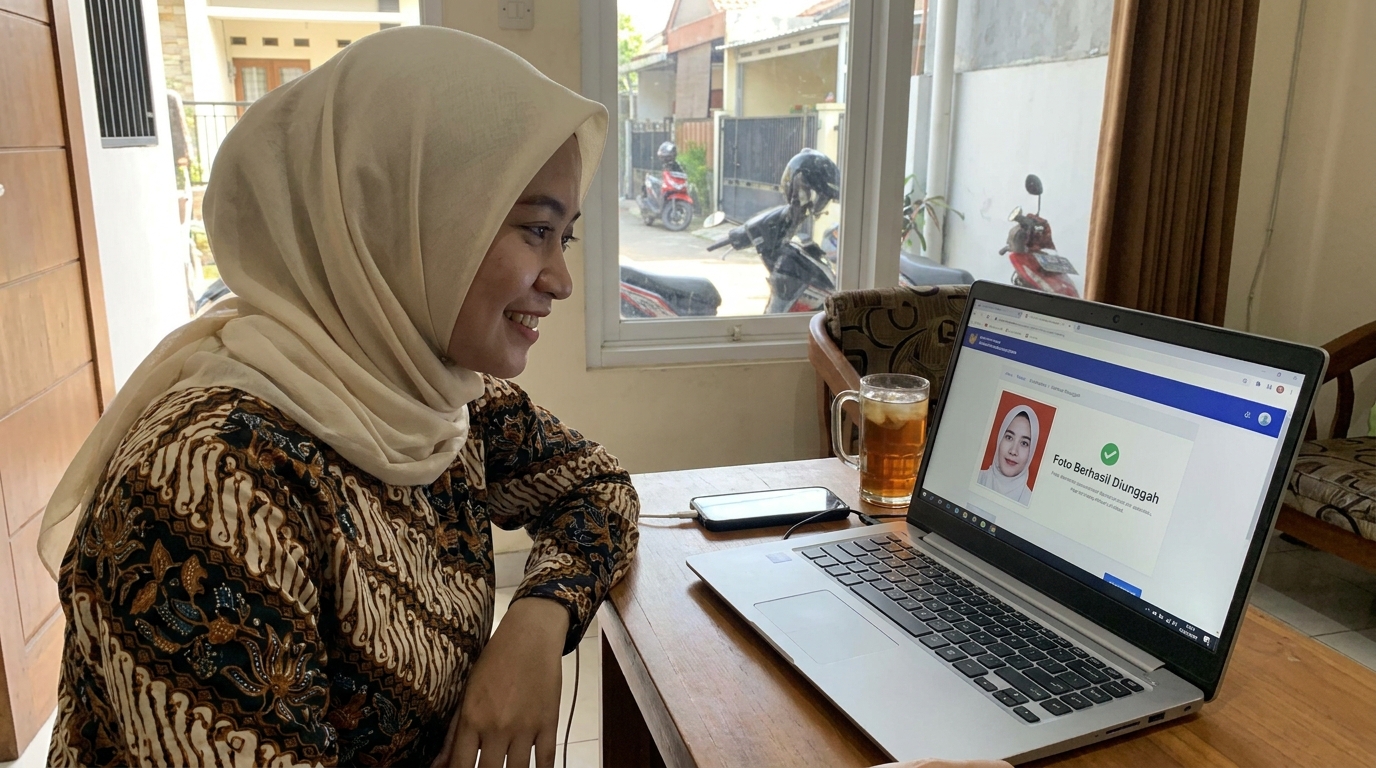 Supporting image showing the final accepted-looking result described in "Standar Validasi 2026: Mengapa Algoritma Menolak File Kompresi".