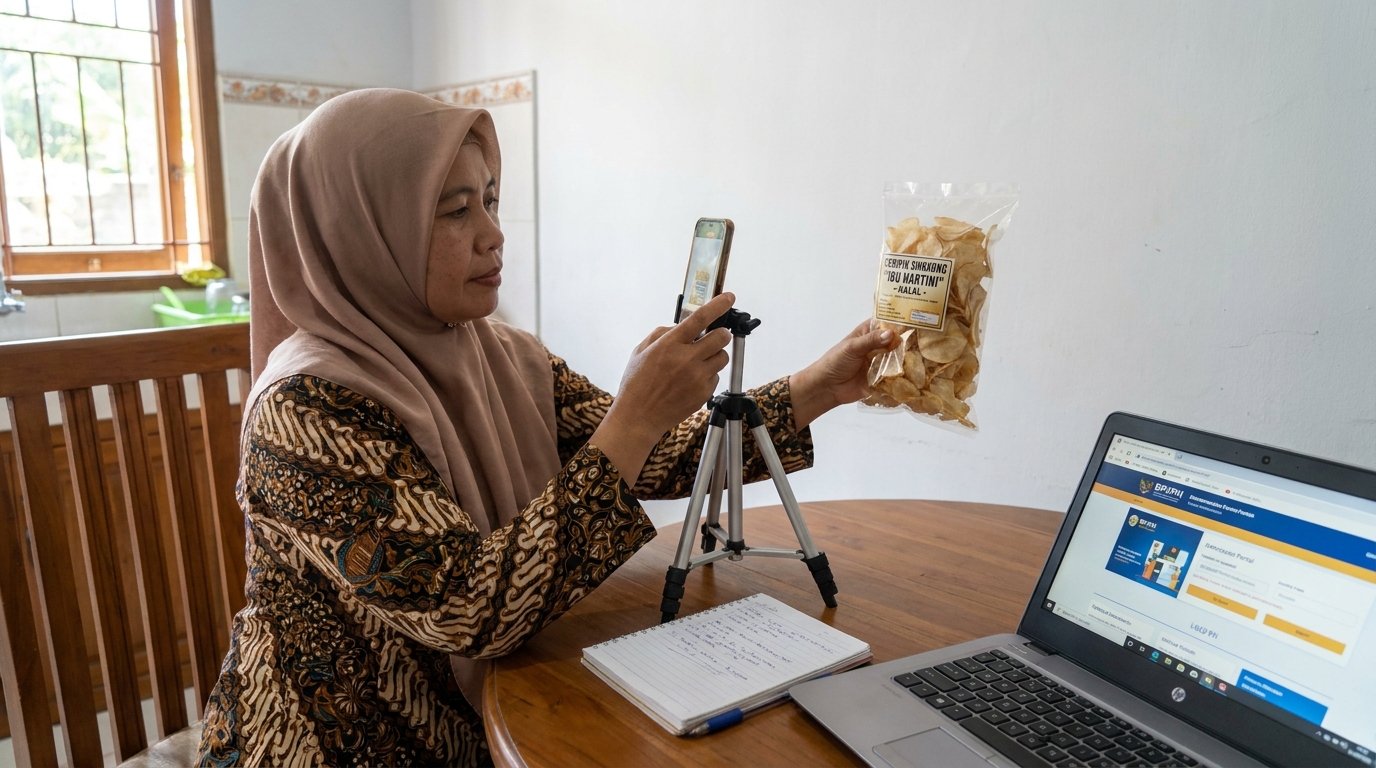 Panduan Foto Sertifikasi Halal UMKM 2026: Syarat Teknis dan Tips Lolos Verifikasi