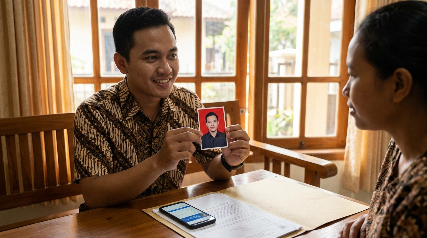Supporting image showing the final accepted-looking result described in "Kesalahan Umum yang Harus Dihindari".