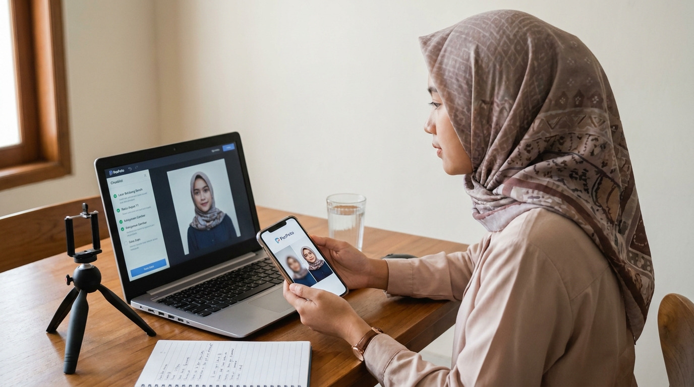 Supporting image that visualizes the requirements, checklist, or technical standards from "Sentuhan Akhir untuk Hasil yang Meyakinkan".