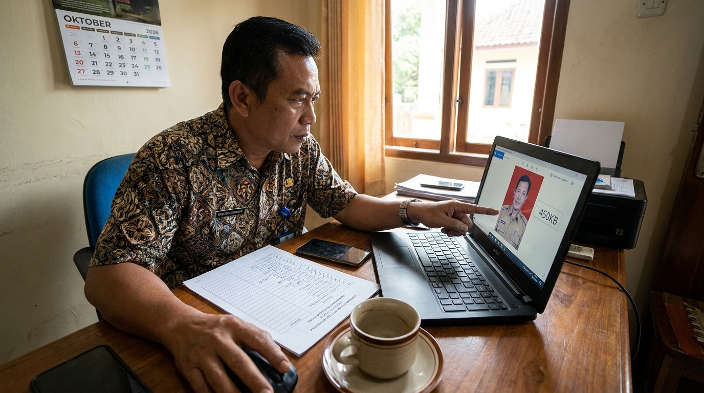 Panduan Lengkap Pas Foto Kenaikan Pangkat PNS 2026: Syarat & Ketentuan MyASN