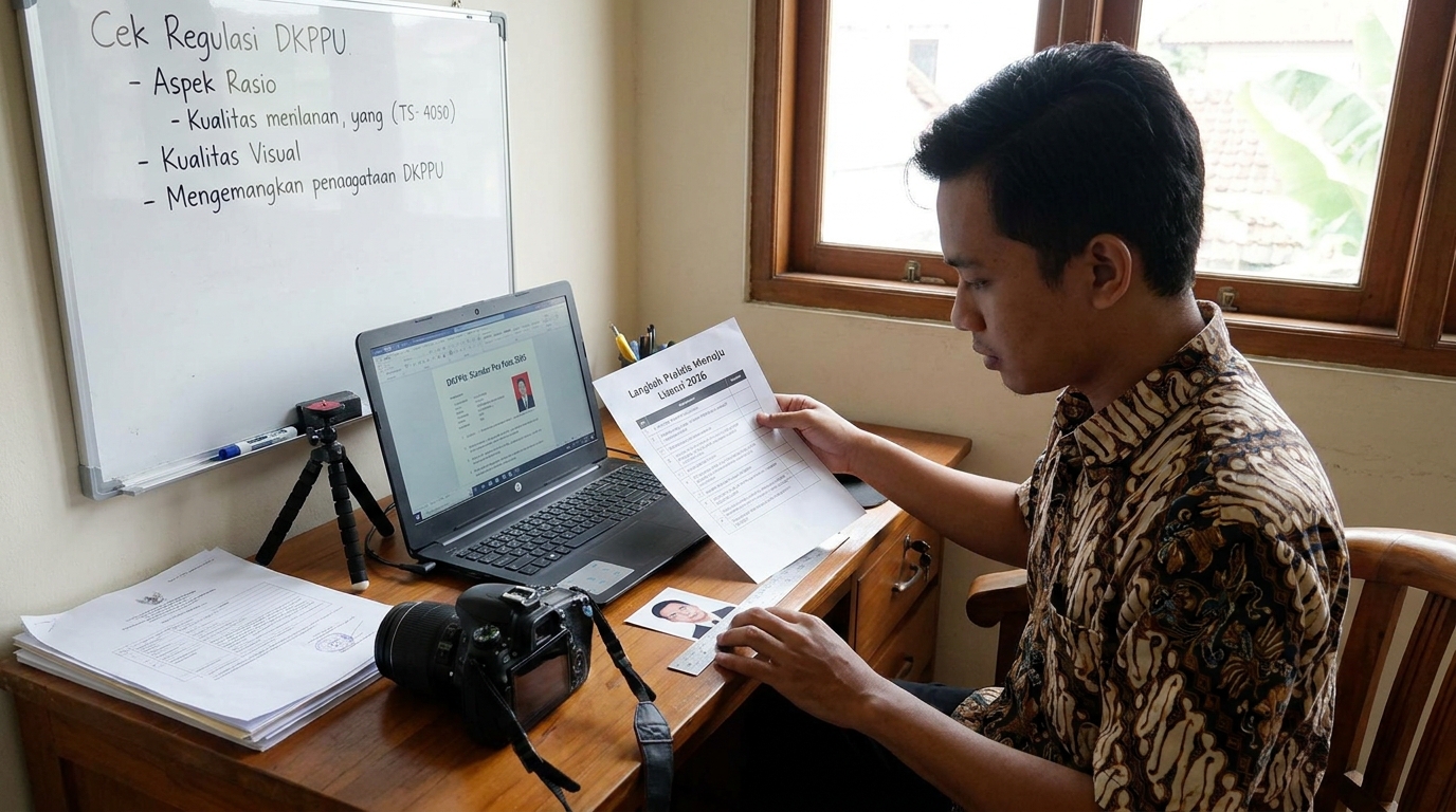 Supporting image that visualizes the requirements, checklist, or technical standards from "Langkah Praktis Menuju Lisensi 2026".