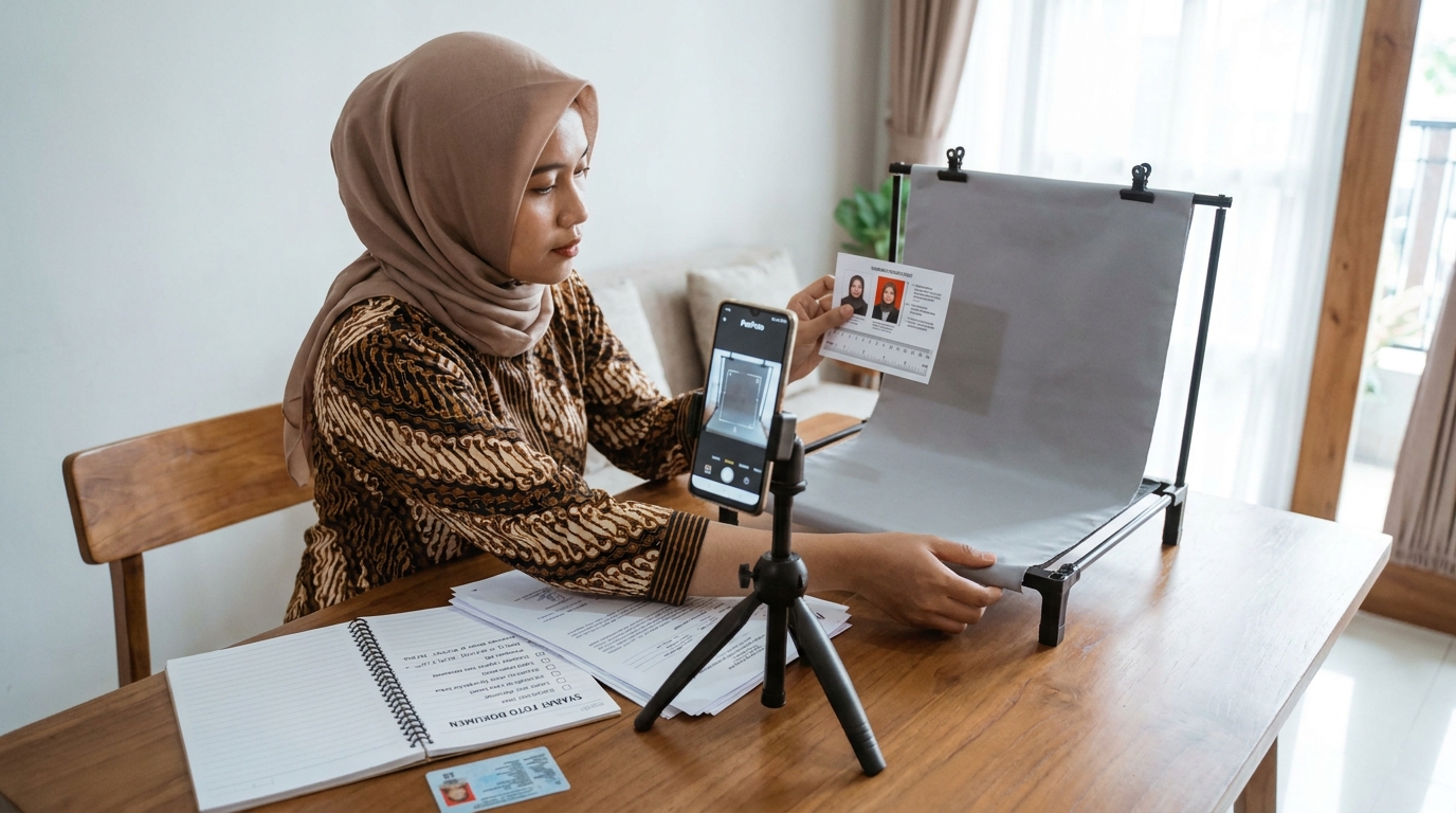 Supporting image that visualizes the requirements, checklist, or technical standards from "Butuh Foto Dokumen yang Lebih Profesional?".