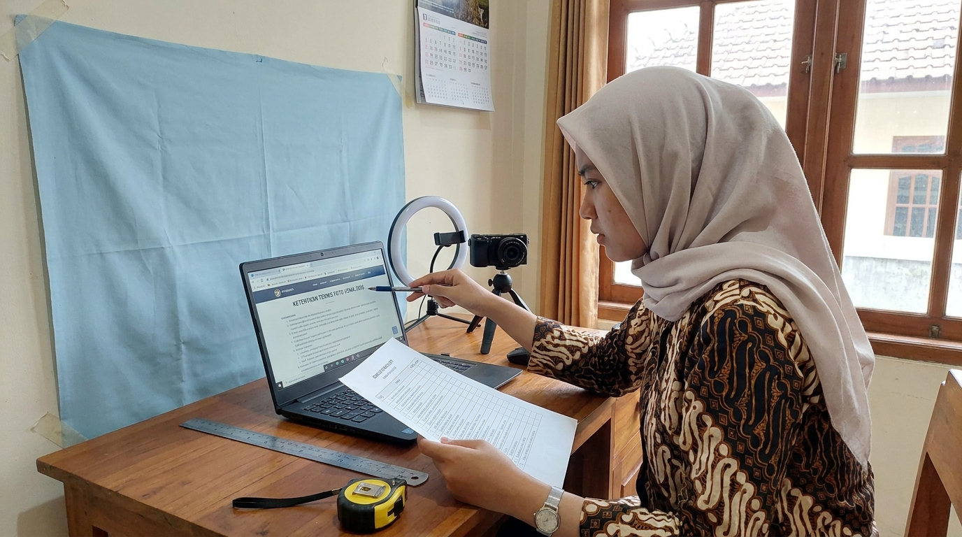 Supporting image that visualizes the requirements, checklist, or technical standards from "Ketentuan Teknis dan Komposisi Foto IISMA 2026".