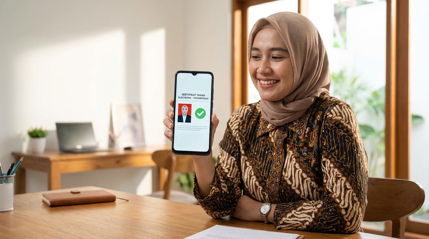 Supporting image showing the final accepted-looking result described in "Langkah Mendapatkan Foto Berkualitas Profesional".