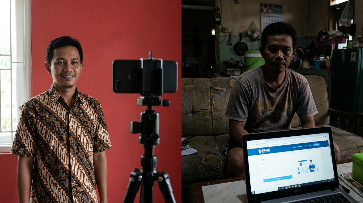 Supporting image showing a clear evaluation or comparison inspired by "Kriteria Teknis Foto Akun Sihalal yang Benar".