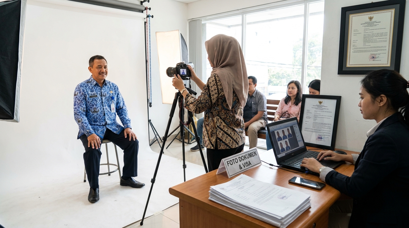 Hero image showing the broader real-world context for foto dokumen notaris, inspired by the section "Ketentuan Pakaian dan Kualitas Gambar".