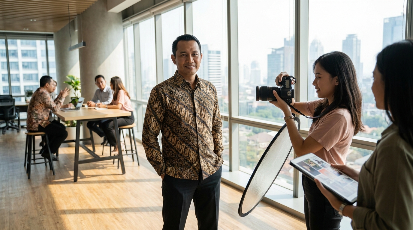 Estetika Otoritas: Panduan Strategis Foto Profil Direksi 2026