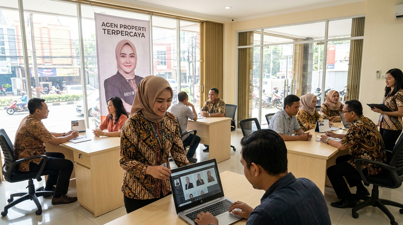 Hero image showing the broader real-world context for foto agen properti.