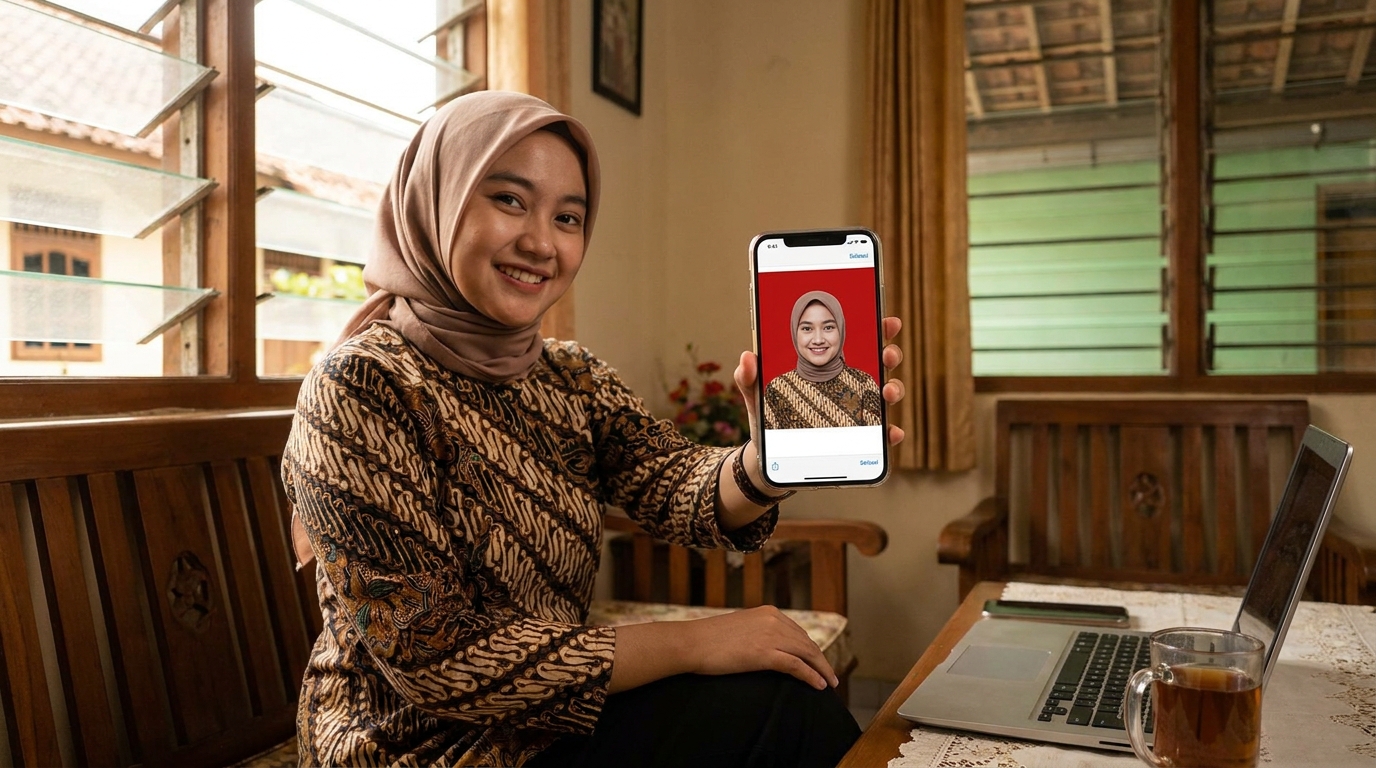 Supporting image showing the final accepted-looking result described in "Tips Agar Hasil Potongan Terlihat Natural".