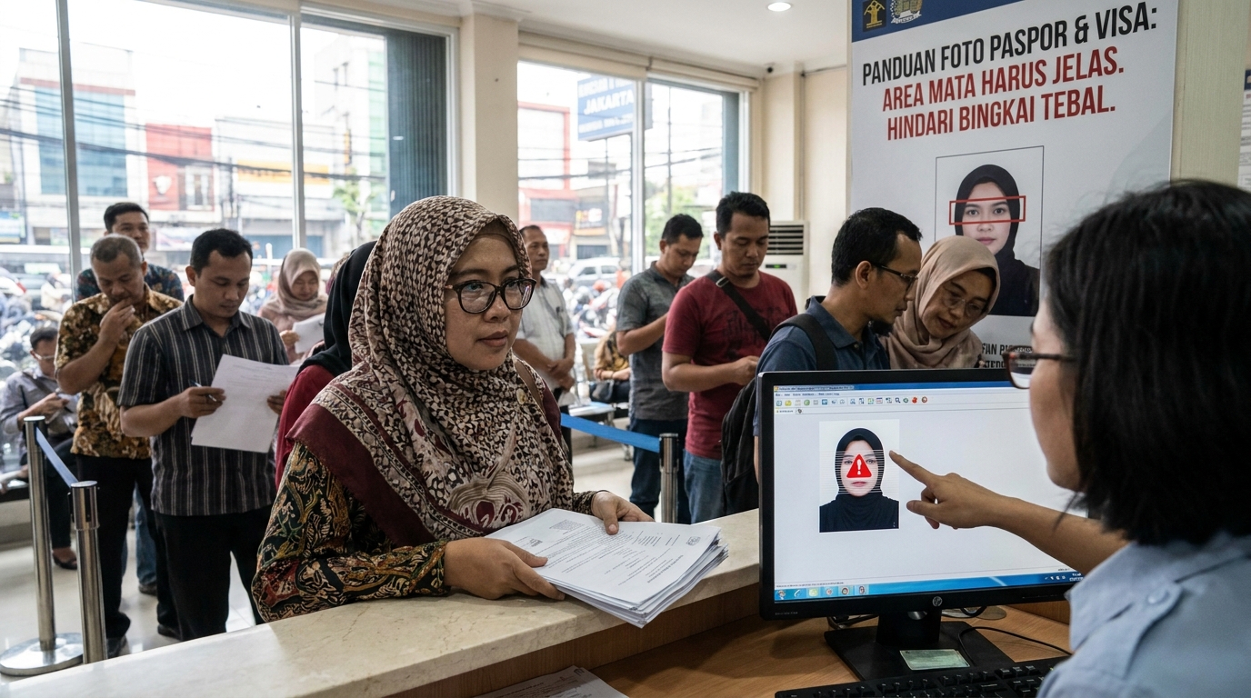 Pas Foto Pakai Kacamata di 2026: Mengapa Melepasnya Adalah Pilihan Paling Aman