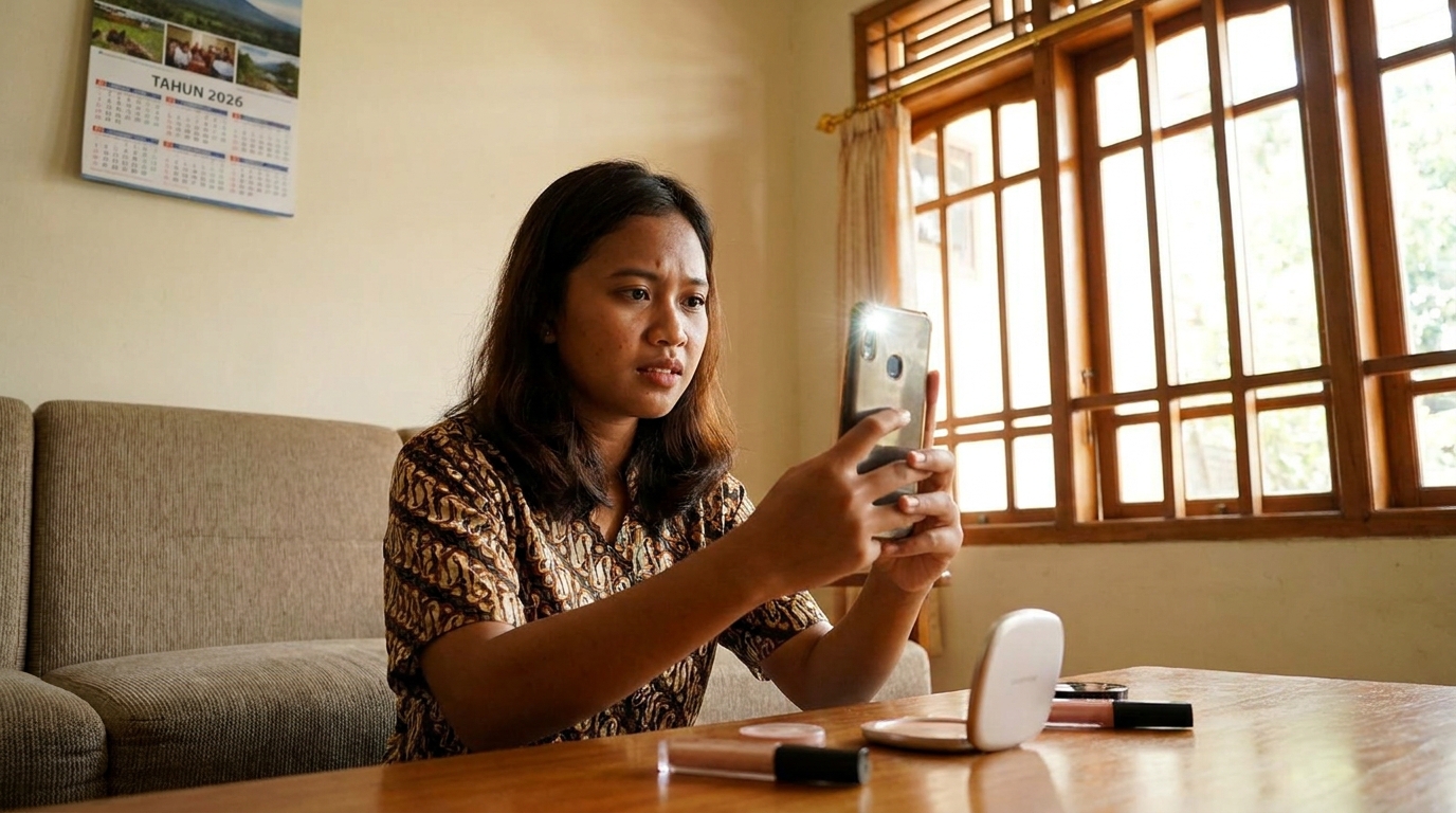 Panduan Makeup Pas Foto 2026: Cara Menghindari Wajah Abu-abu & Pucat