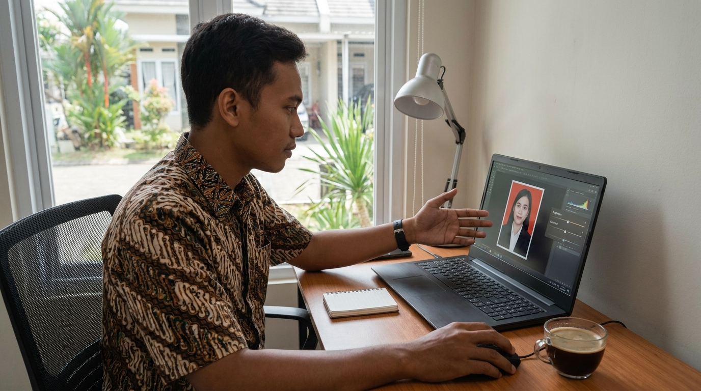 Panduan Praktis Koreksi Warna Pas Foto Agar Terlihat Profesional (2026)