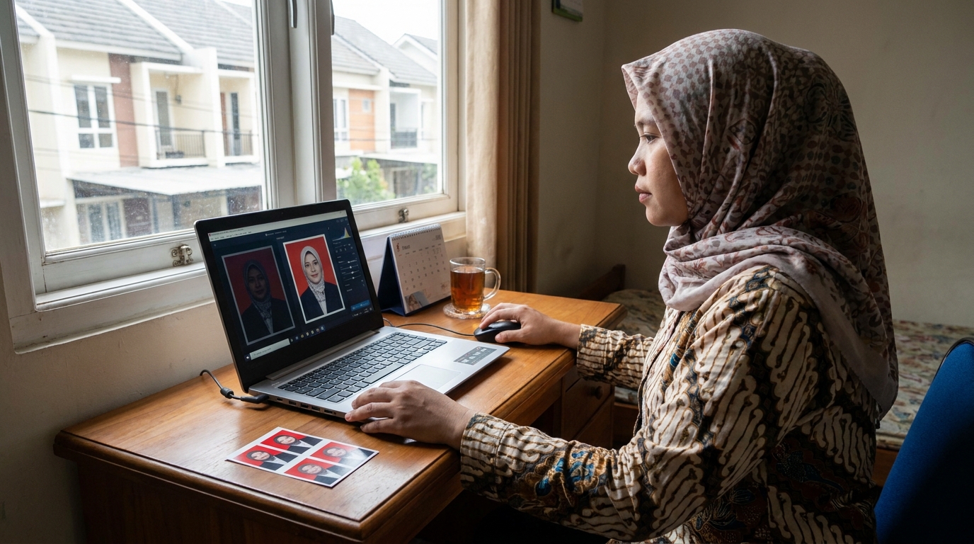 Cara Memperbaiki Pas Foto Terlalu Gelap dan Terang Secara Profesional di 2026