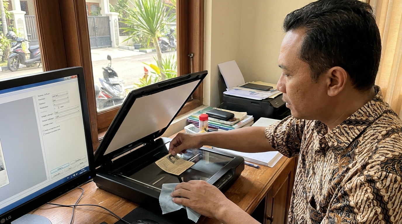 Cara Memperbaiki Pas Foto Bergaris Agar Layak Dokumen Resmi (Update 2026)