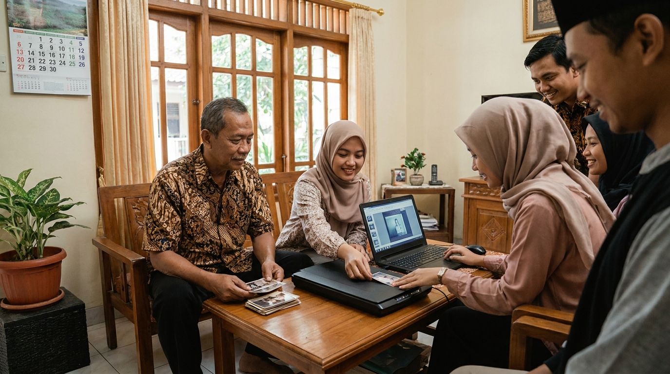Cara Scan Pas Foto ke Digital Agar Jernih dan Tajam (Panduan 2026)