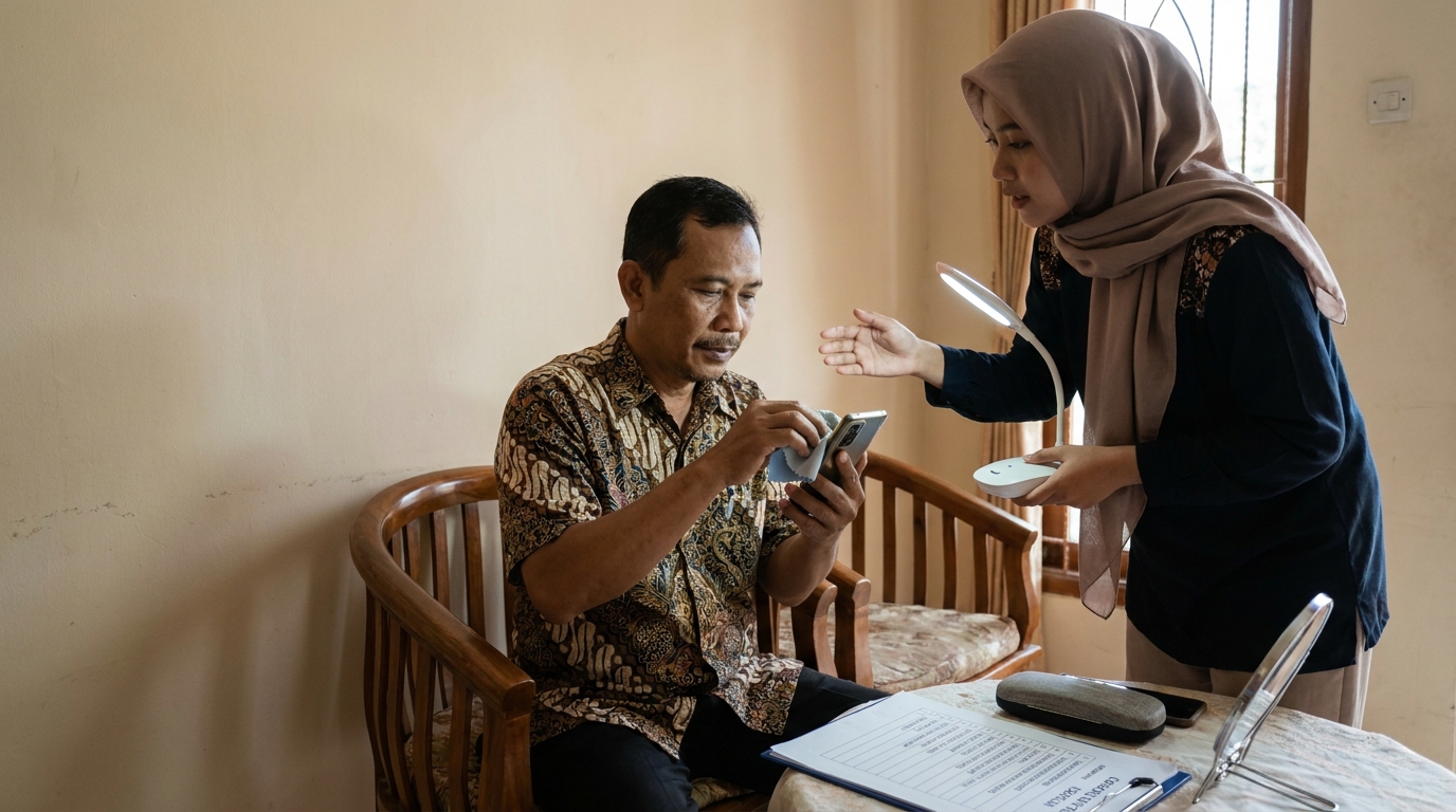 Supporting image that visualizes the requirements, checklist, or technical standards from "Syarat Teknis Foto Aktivasi IKD 2026".