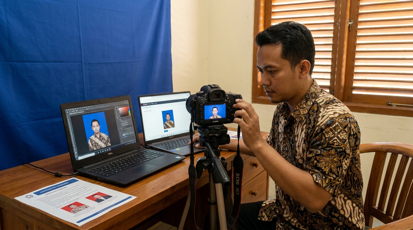 Panduan Standar Pas Foto Sertifikasi LPJK 2026: Syarat SKA & SKT