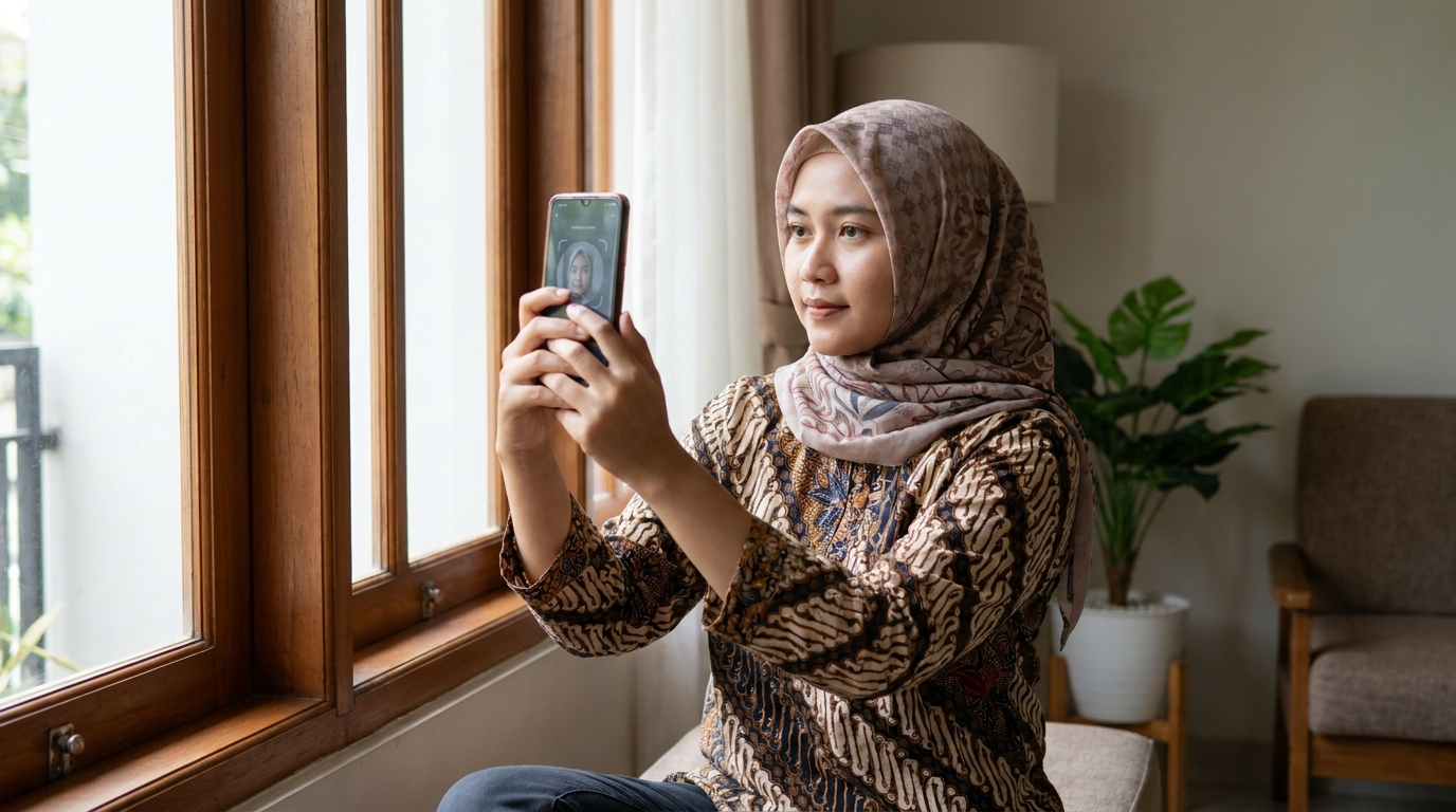 Supporting image showing the main action or workflow from "Standar Pencahayaan untuk Pengenalan Wajah yang Akurat".