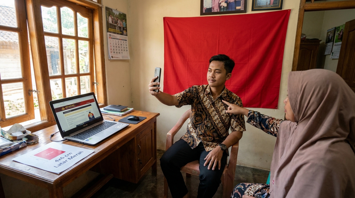 Panduan Lengkap Pas Foto SKCK Online 2026: Syarat & Ketentuan Terbaru