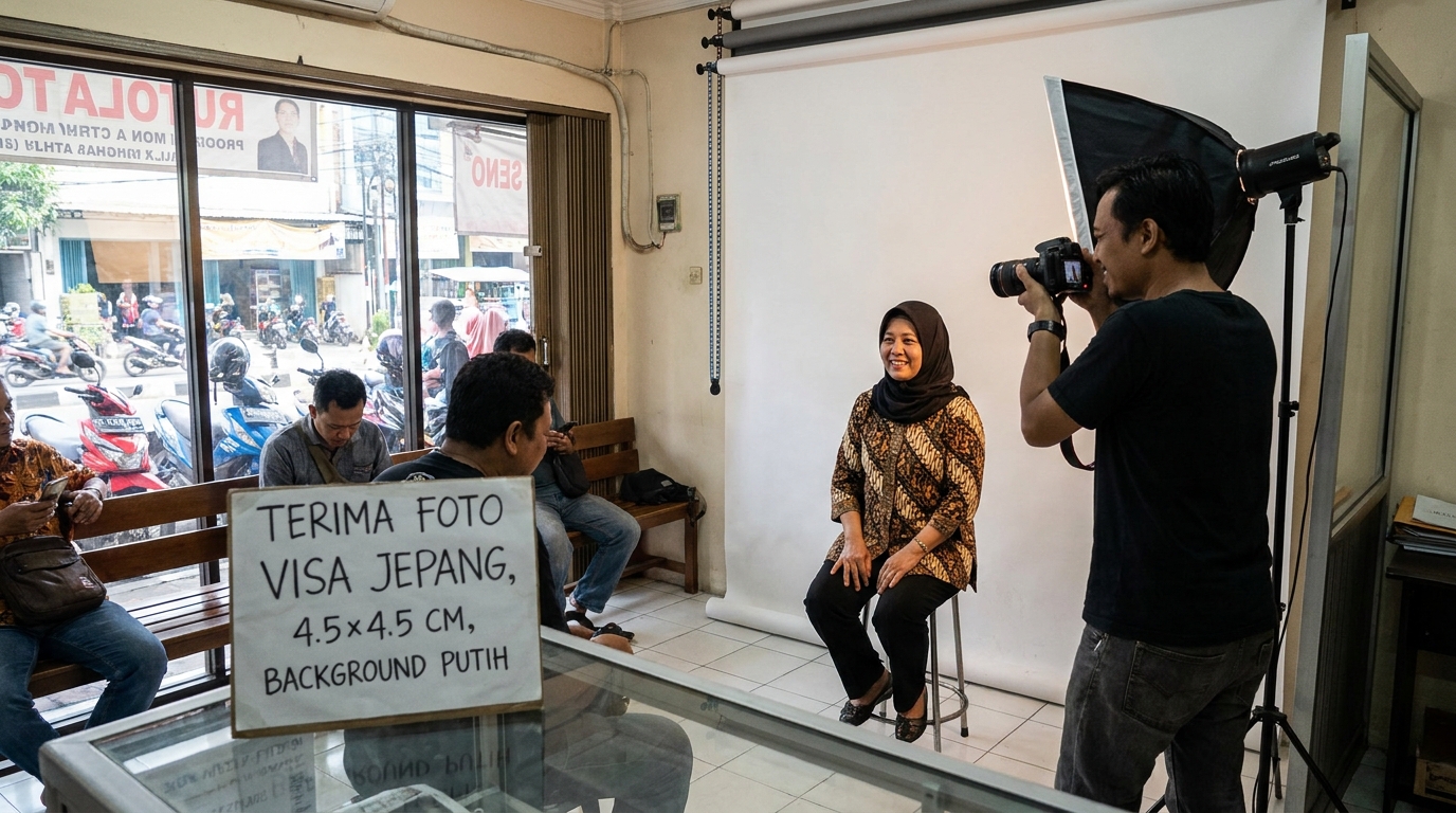 Panduan Lengkap Foto Visa Jepang 2026: Syarat, Ukuran, dan Ketentuan Terbaru