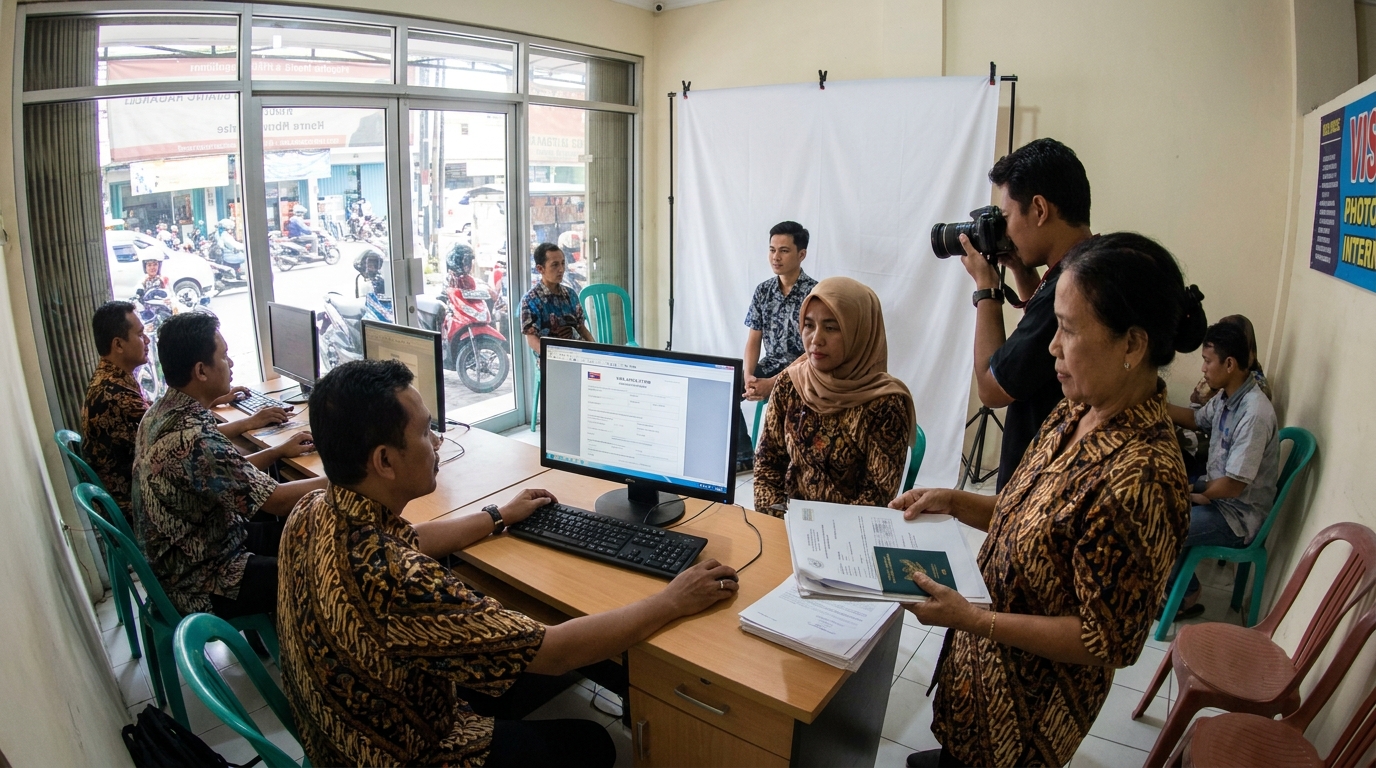 Panduan Pas Foto Background Putih untuk Visa & Paspor (Update 2026)