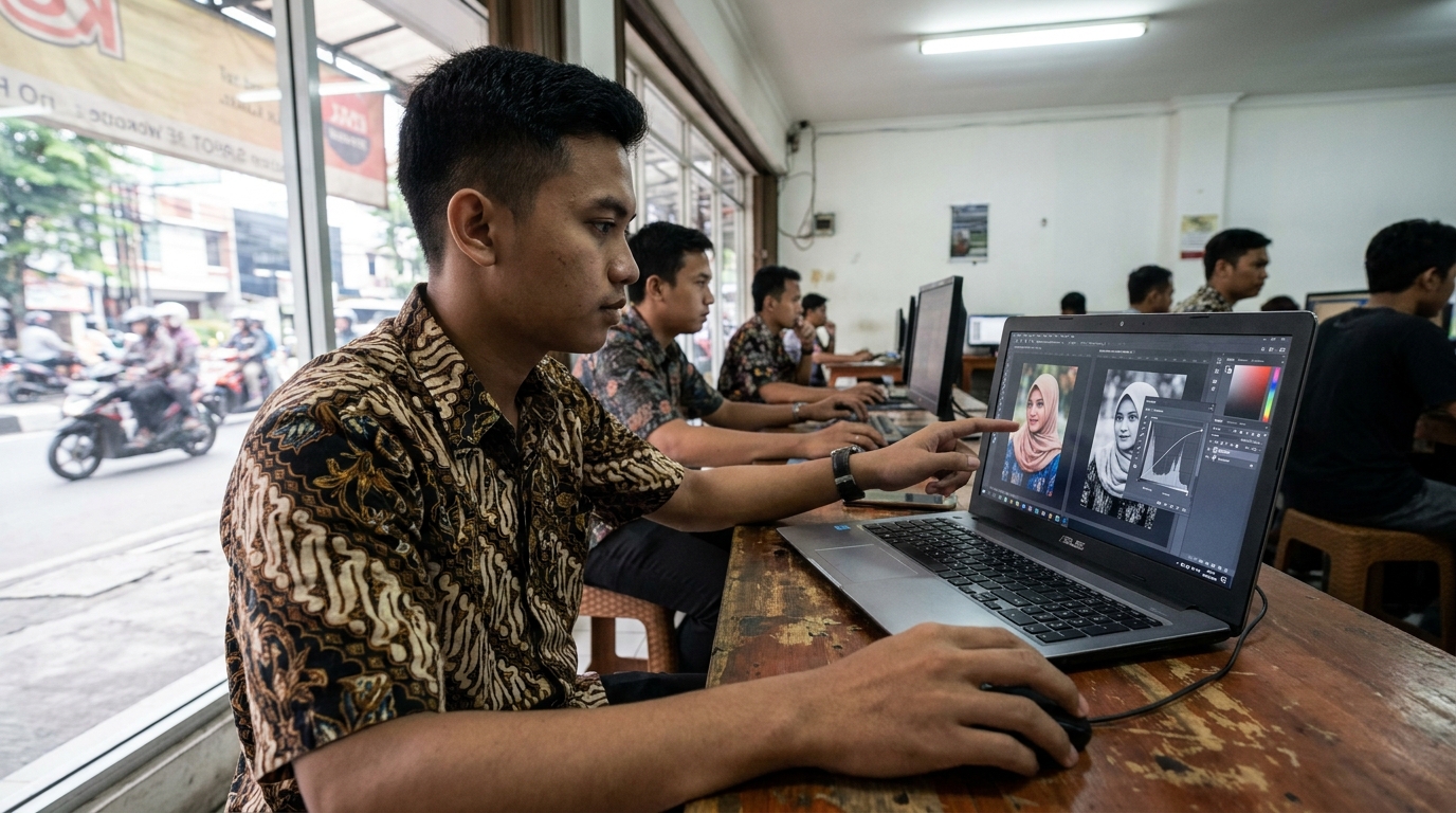 Panduan Pas Foto Hitam Putih Ijazah 2026: Ketentuan dan Tips Terbaru