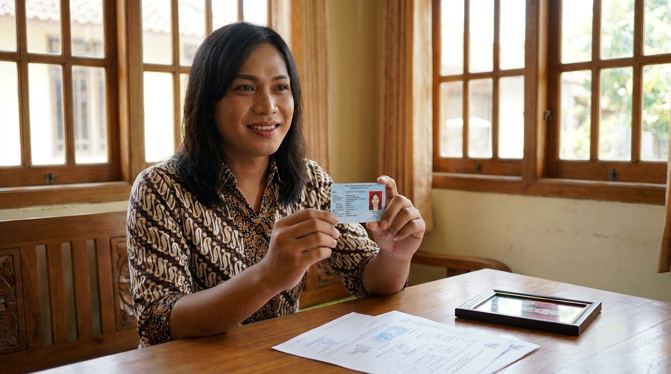 Supporting image showing the final accepted-looking result described in "Persiapan Visual untuk Hasil yang Meykinkan".