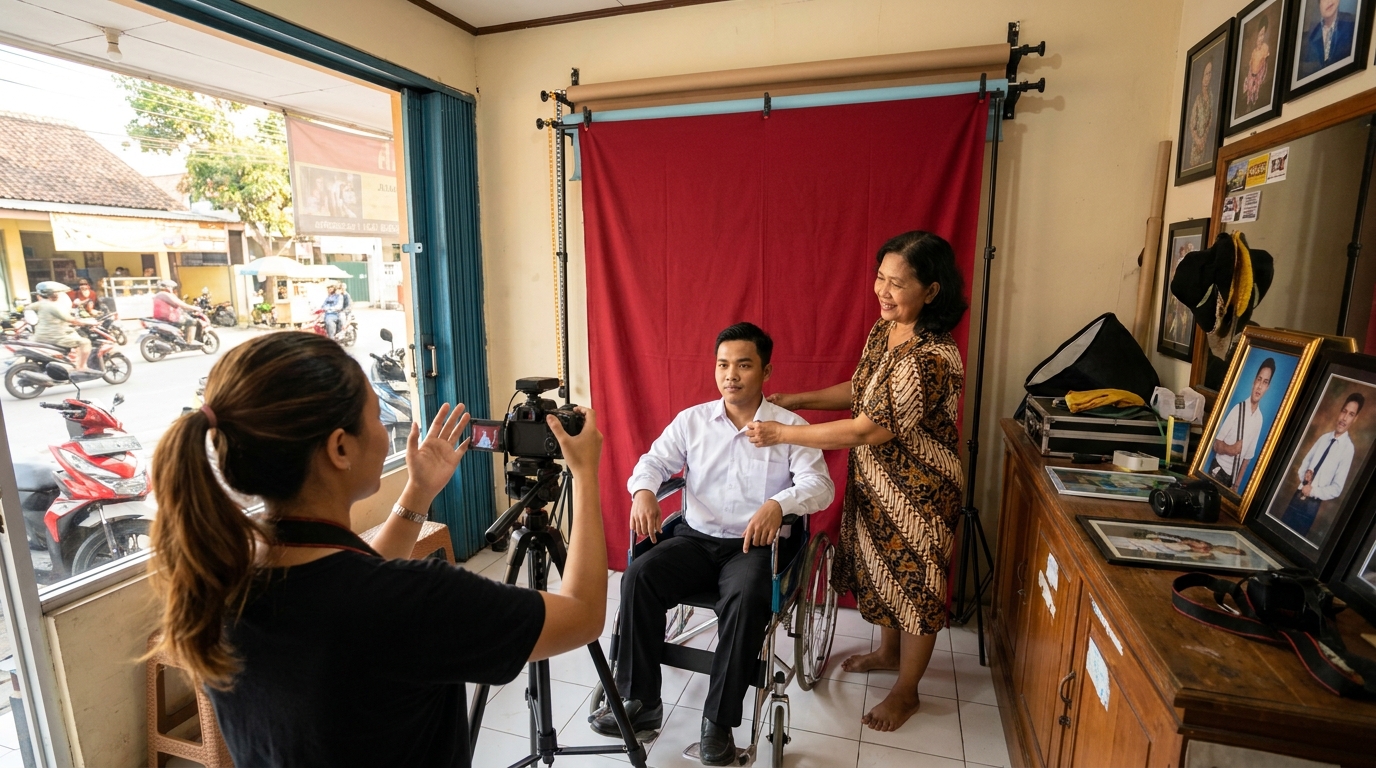 Menembus Batas: Standar Visual Pas Foto CPNS Jalur Disabilitas 2026