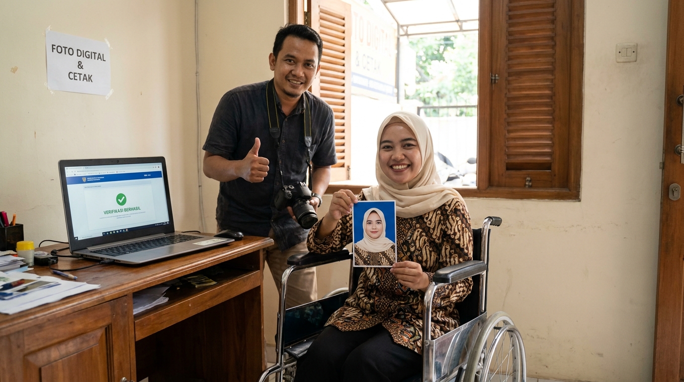 Supporting image showing the final accepted-looking result described in "Kesalahan Umum yang Menghambat Verifikasi".