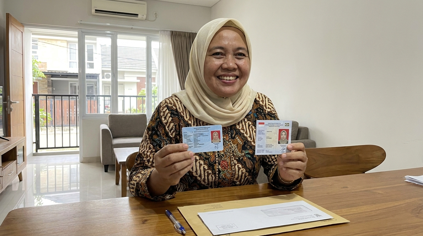 Supporting image showing the final accepted-looking result for masa berlaku pas foto.