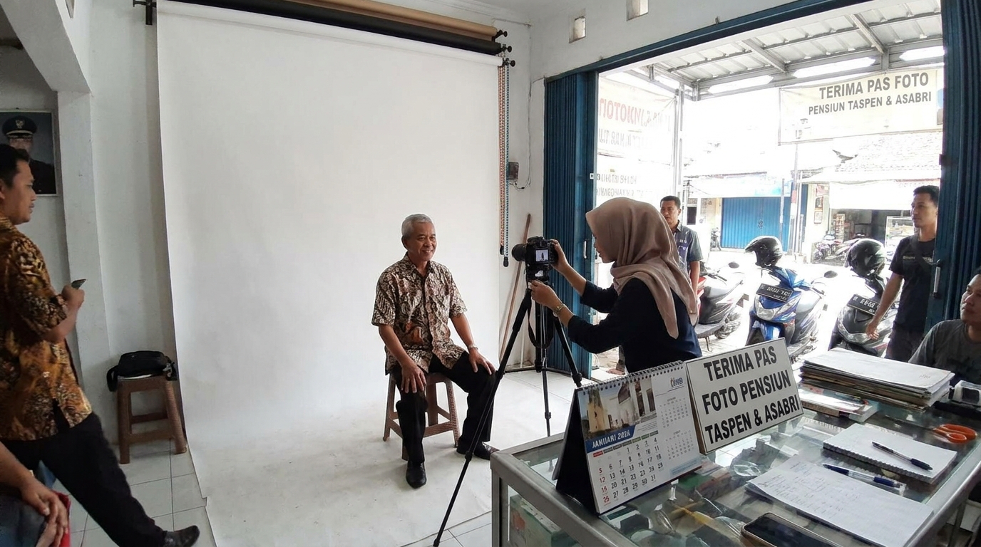 Panduan Lengkap Pas Foto Pensiun Taspen & Asabri 2026: Syarat, Ukuran, dan Tips Praktis