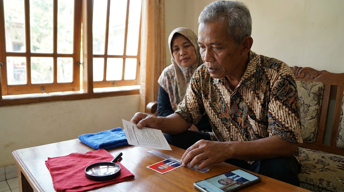 Supporting image that visualizes the requirements, checklist, or technical standards from "Standar Ukuran dan Latar Belakang Foto Pensiun 2026".