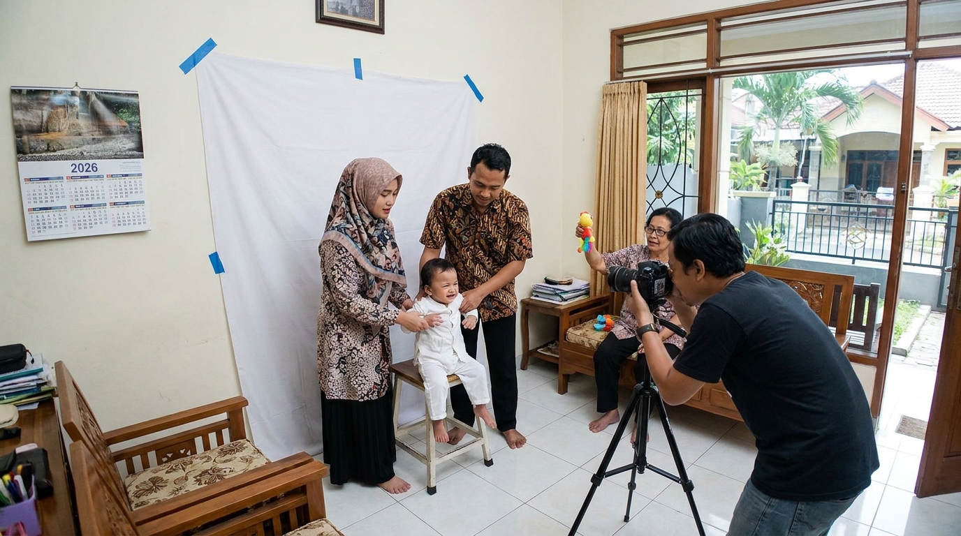 Mengabadikan Senyum Kecil: Panduan Esensial Pas Foto Umrah Anak dan Bayi 2026