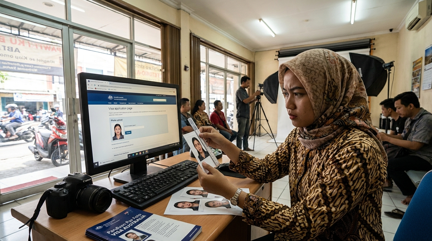 Akurasi Biometrik: Navigasi Standar Pas Foto Visa Australia 2026