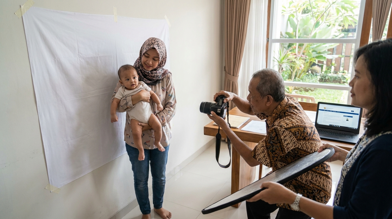 Mengabadikan Tatapan Pertama: Panduan Lengkap Pas Foto Bayi untuk Paspor 2026