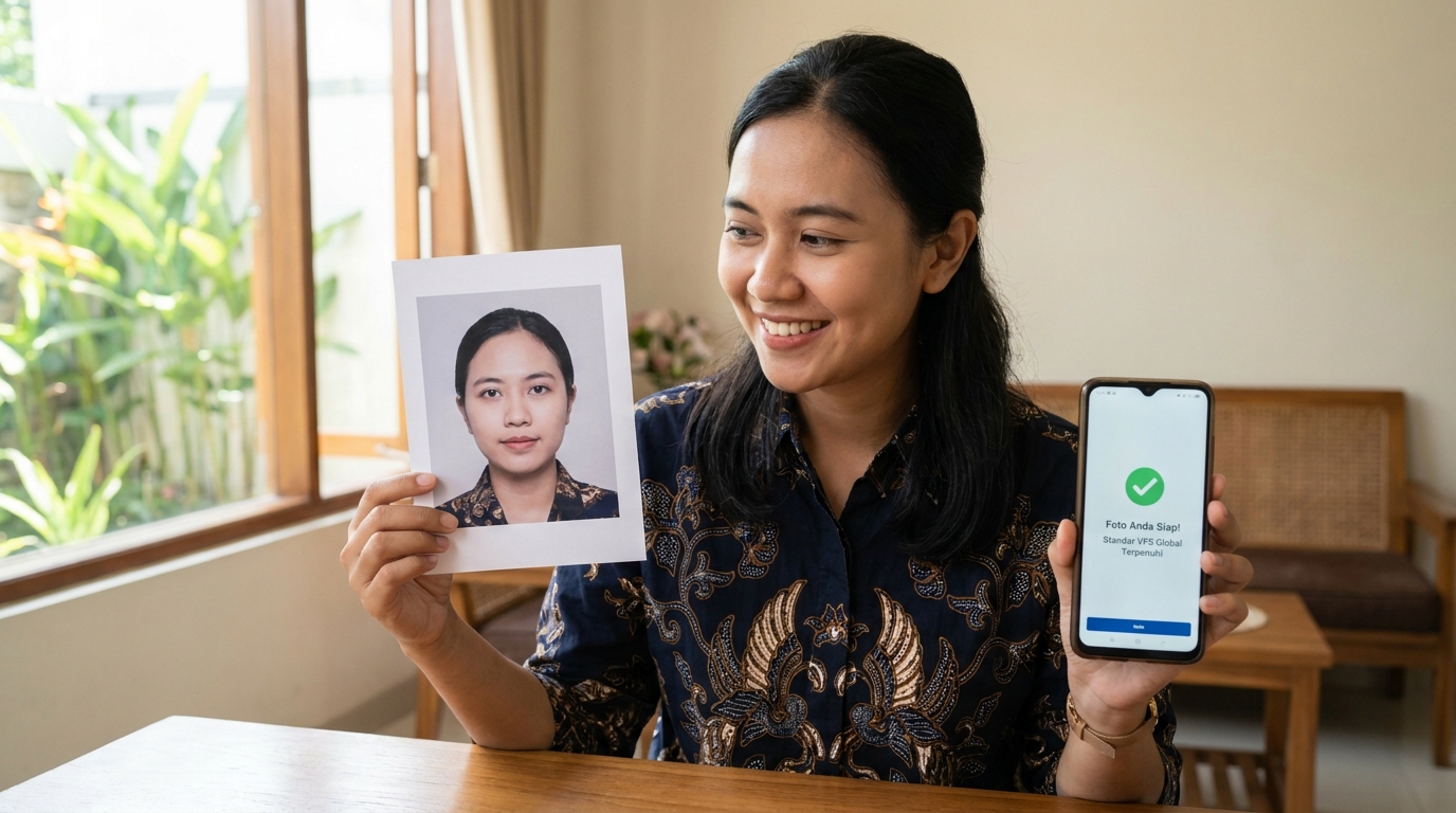 Supporting image showing the final accepted-looking result described in "Langkah yang Disarankan untuk Hasil Profesional".