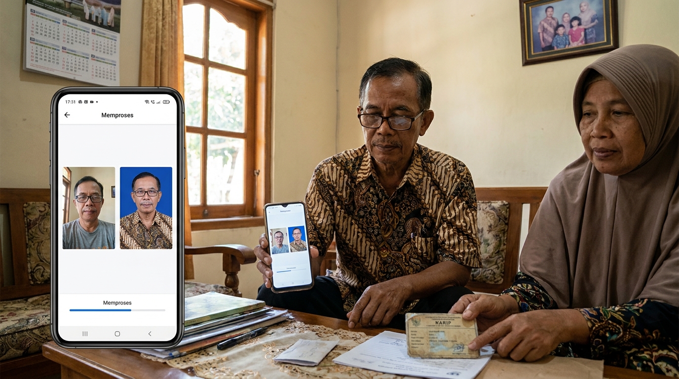 Panduan Lengkap Pas Foto Kartu Pensiun 2026: Syarat & Cara Buat di Rumah