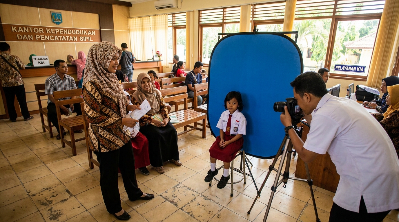 Hero image showing the broader real-world context for foto kartu identitas anak.