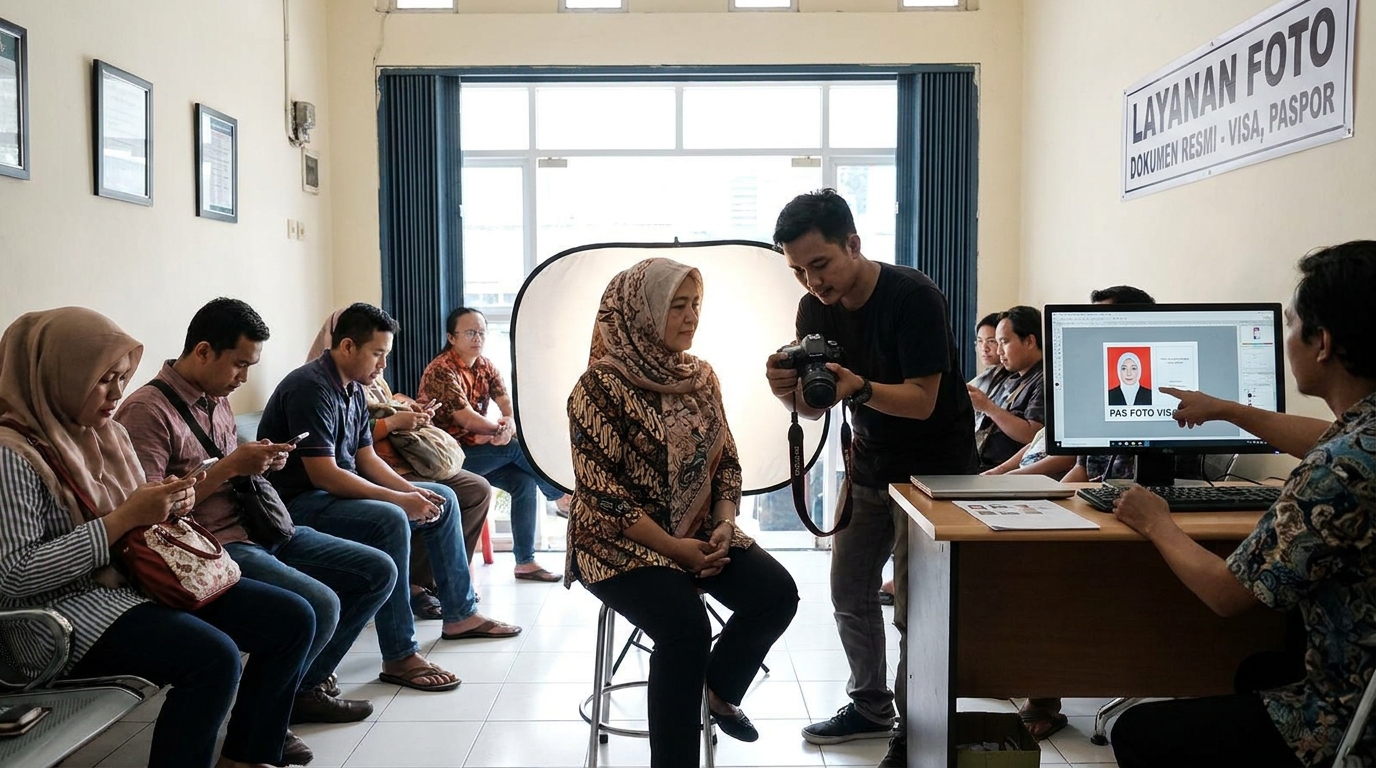 Menavigasi Estetika dan Regulasi: Panduan Lengkap Pas Foto Visa Hijab di Tahun 2026