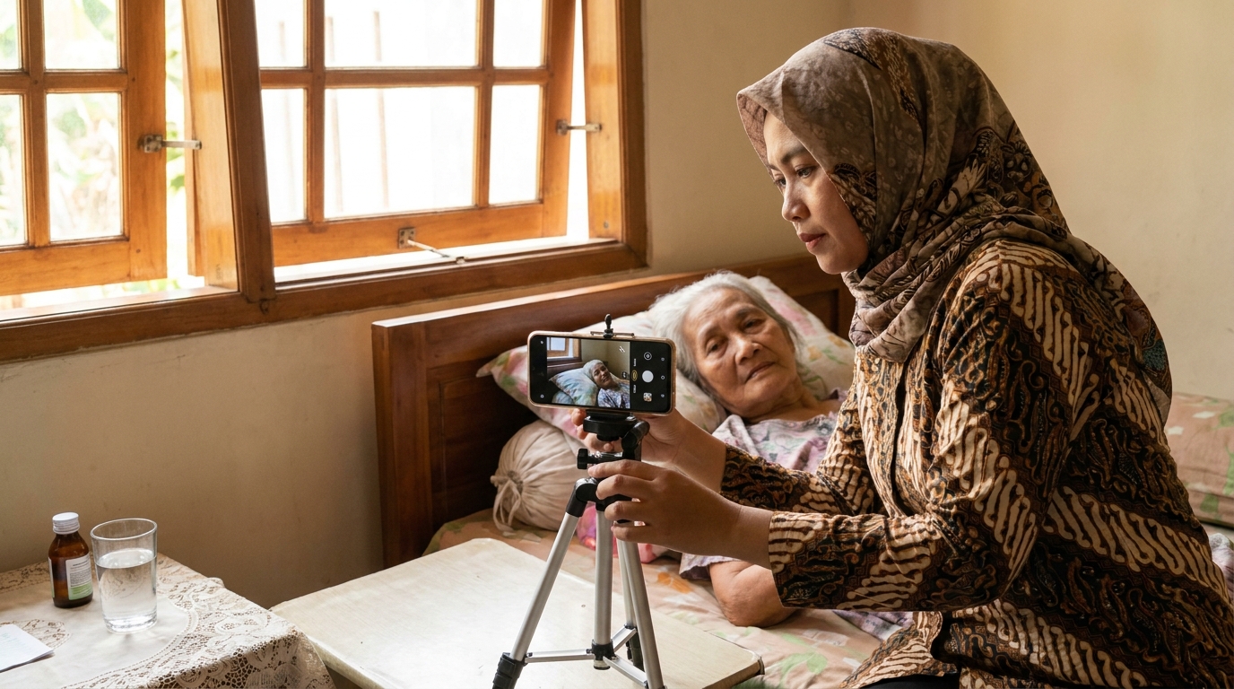 Panduan Praktis Mengambil Pas Foto Lansia Sakit di Rumah (Update 2026)
