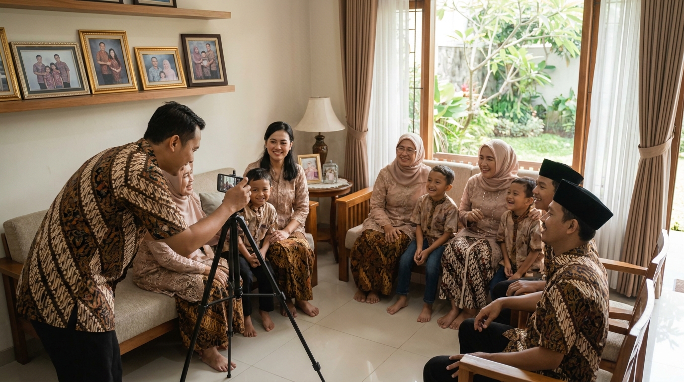Mengabadikan Kehangatan: Panduan Estetika Foto Lebaran Keluarga 2026 di Rumah