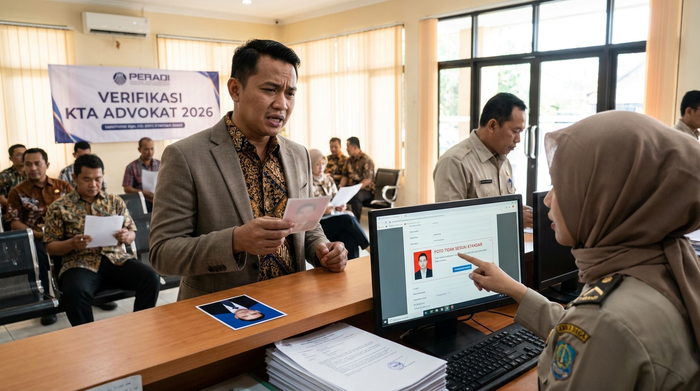 Navigasi Profesionalisme: Standar Pas Foto KTA Advokat Tahun 2026