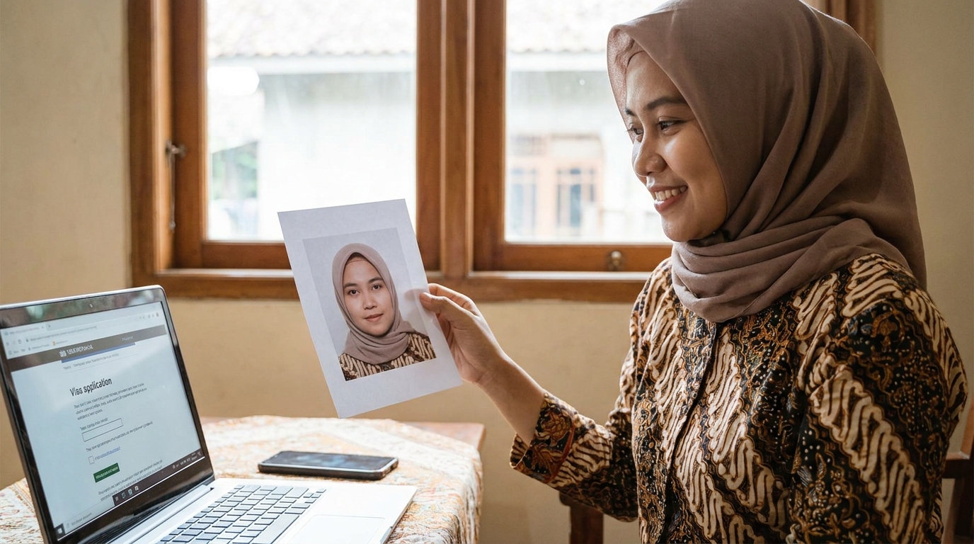 Supporting image showing the final accepted-looking result described in "Langkah yang Disarankan untuk Hasil Profesional".