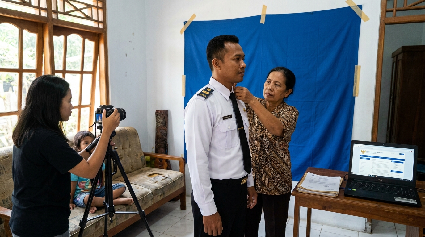 Panduan Lengkap Pas Foto Buku Pelaut 2026: Syarat Warna dan Pakaian